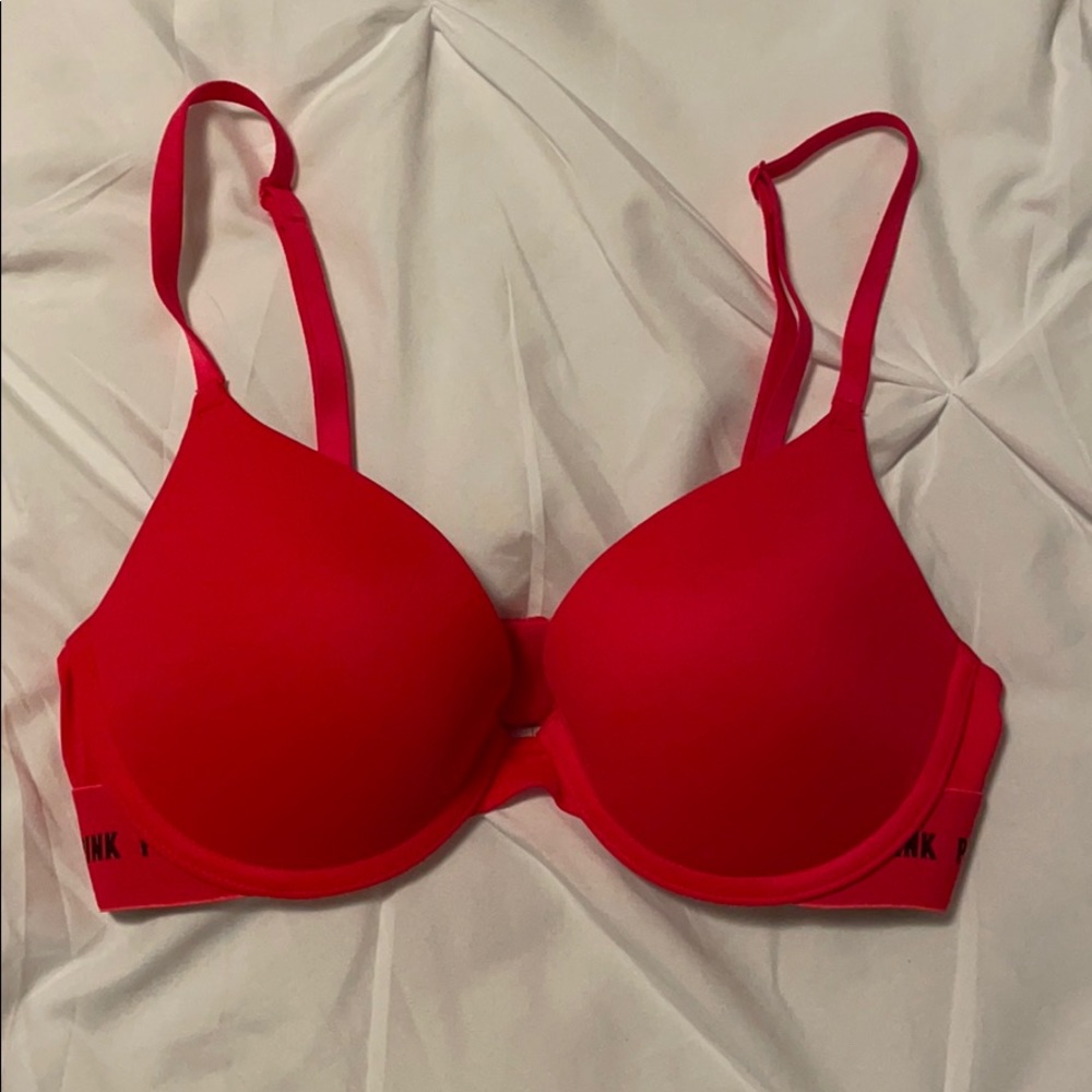 PINK Victoria's Secret Red Wear Everywhere Push-Up - Picture 2 of 9